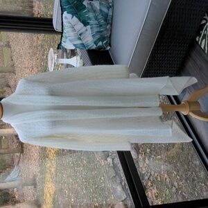 Yansi Fugel waterfall cream cardigan Size M/L